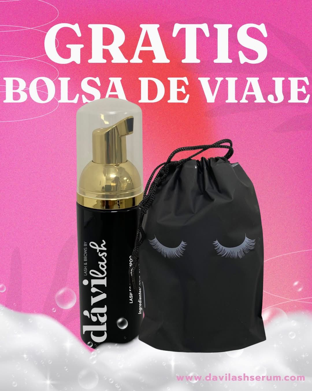 KIT DE LIMPIEZA PARA PESTAÑAS Y EXTENSIONES DE PESTAÑAS